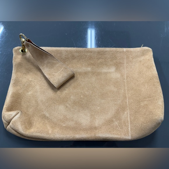 Alice Noon Suede Clutch Handbag - Picture 1 of 8